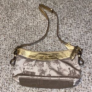 Gold Coach Purse